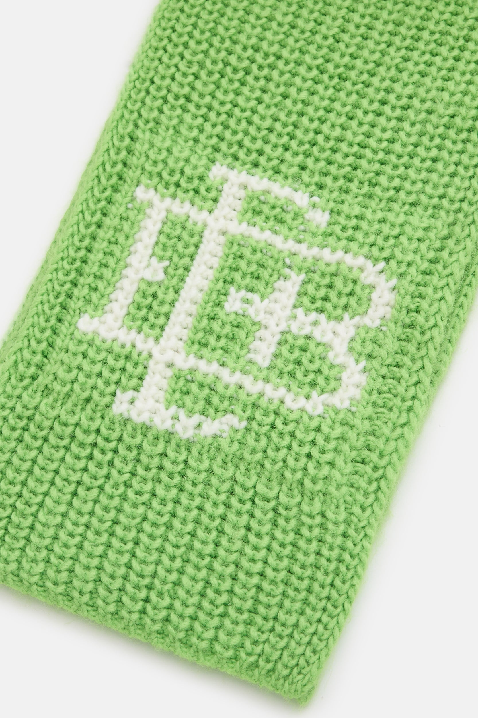 Winter Scarf - Lime Green