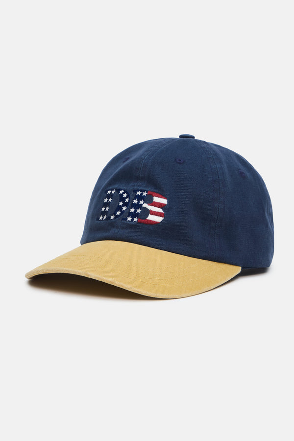 American Summer Baseball Hat - Navy