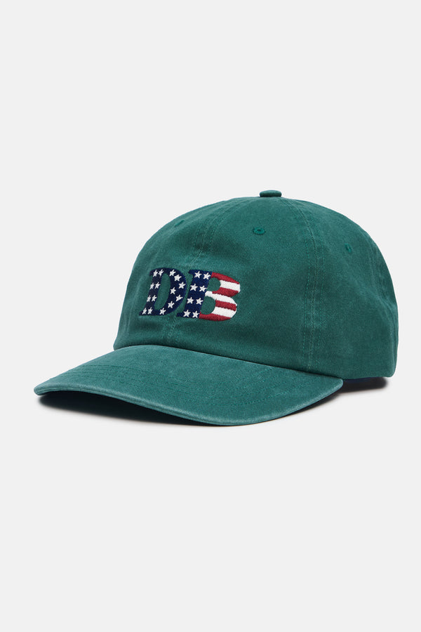 American Summer Baseball Hat - Emerald