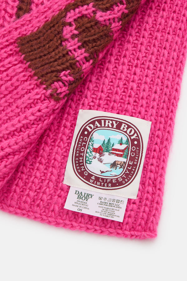 Winter Scarf - Hot Pink