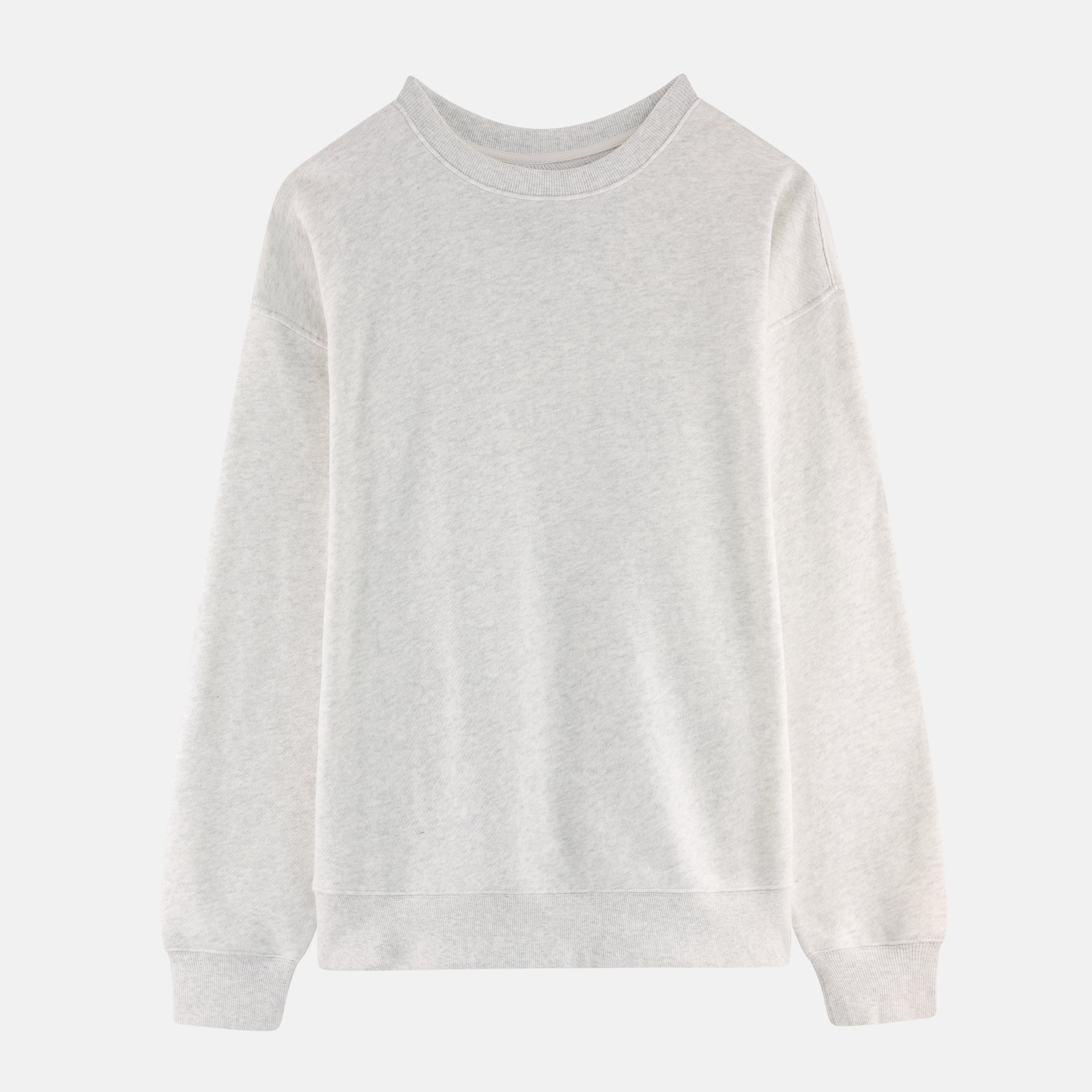 Milk Bottle Crewneck - Heather Grey