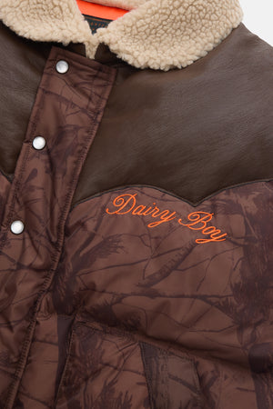 Mountain Puffer Vest - Lowcountry Camo