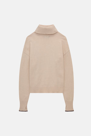 Ellie Turtleneck - Oat
