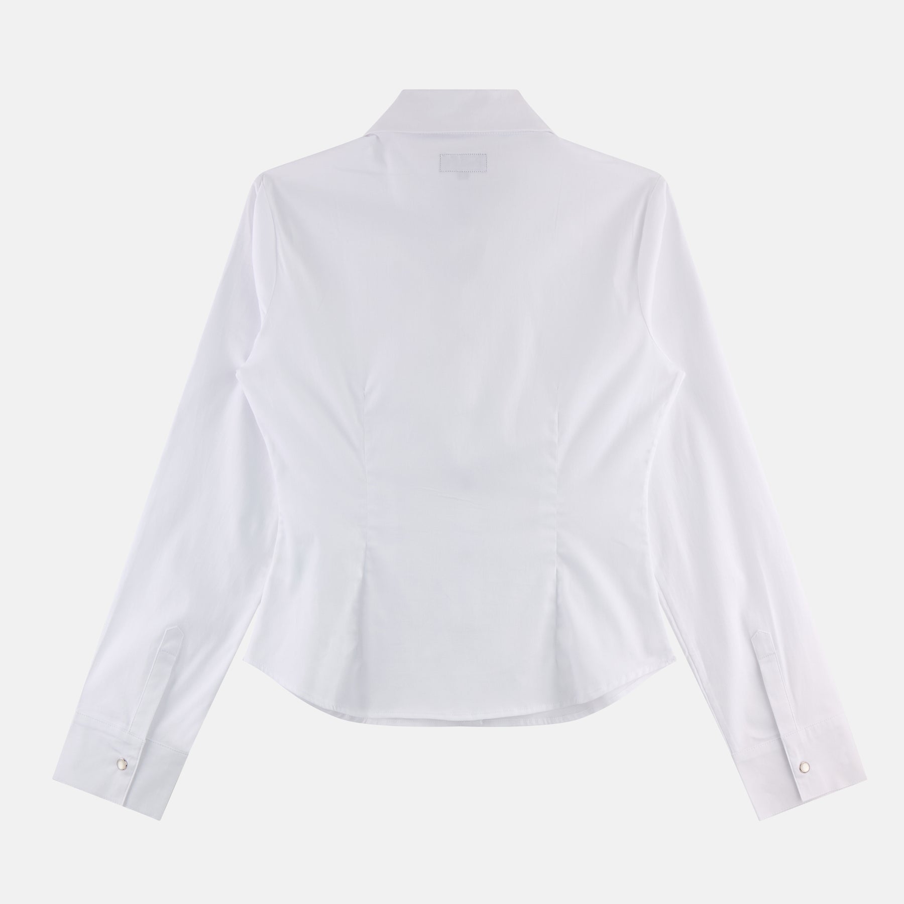 Tailored Pearl Snap Top - Goose