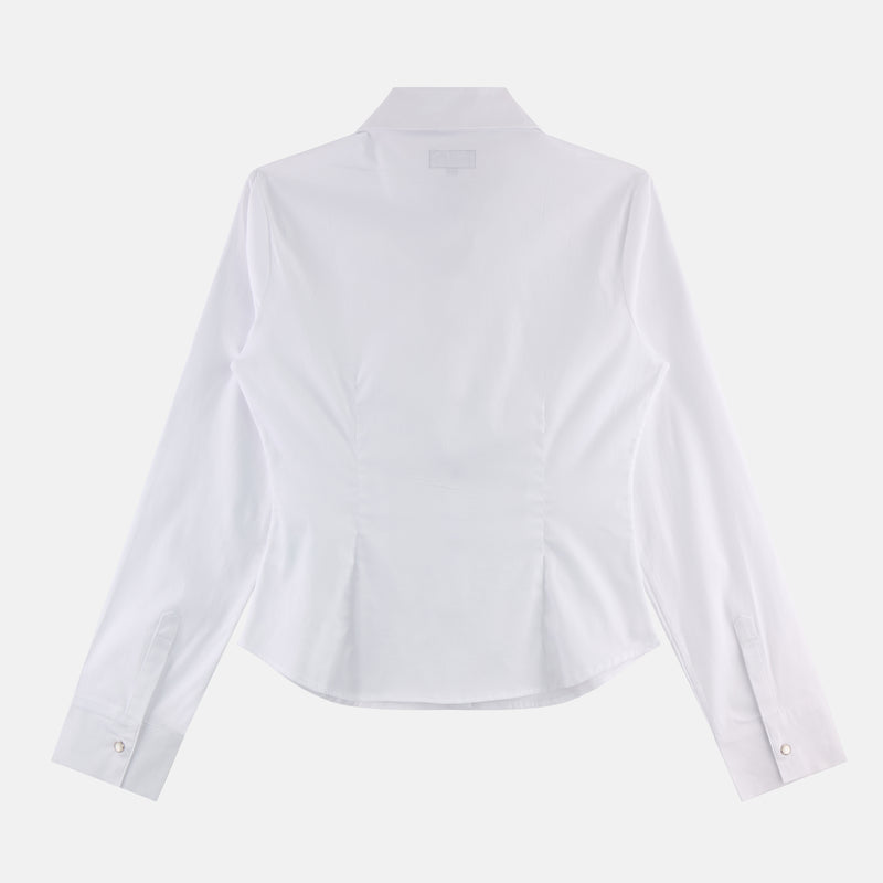 Tailored Pearl Snap Top - Goose