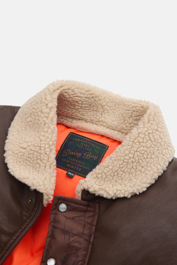 Mountain Puffer Vest - Chocolate Camo