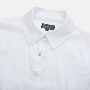 Tailored Pearl Snap Top - Goose