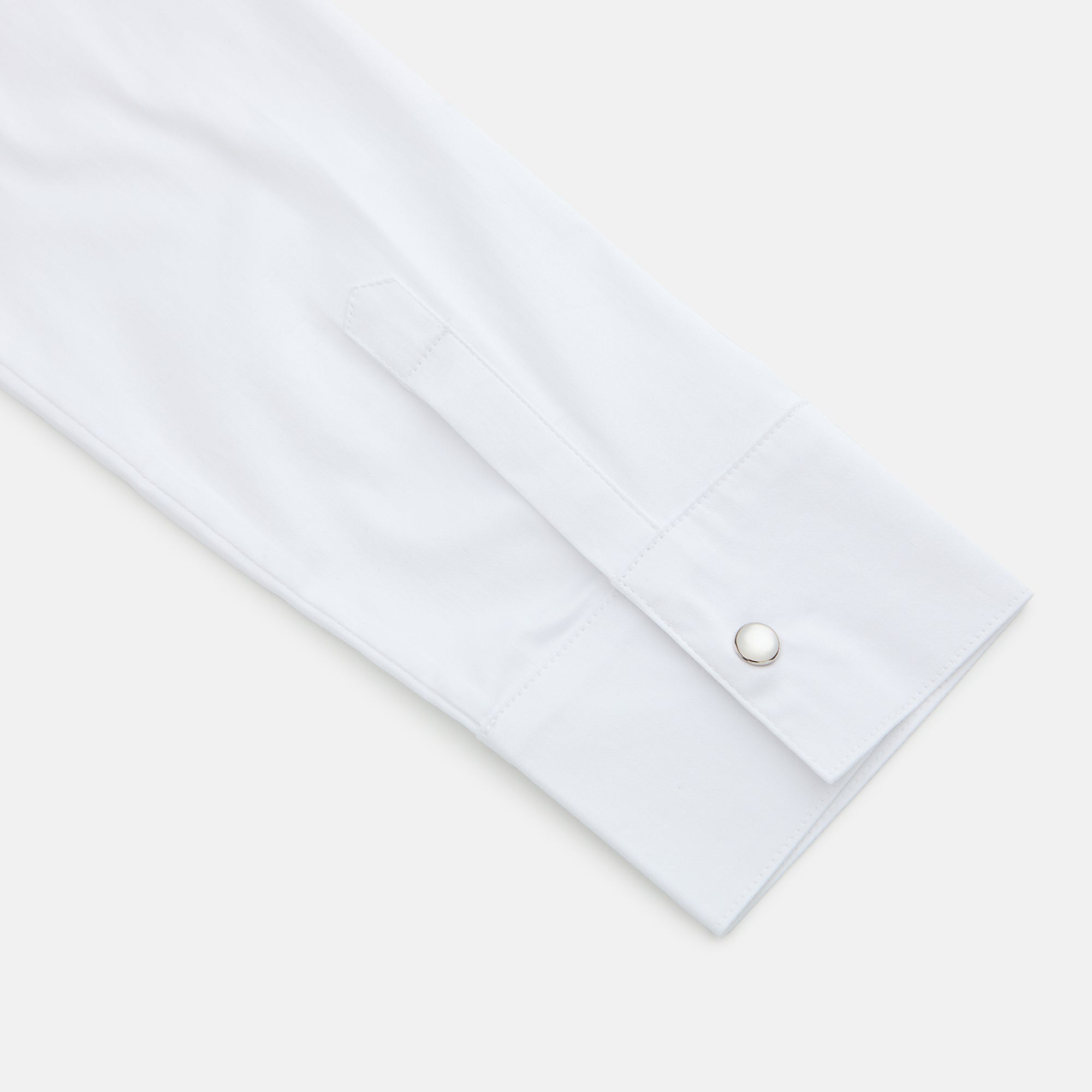 Tailored Pearl Snap Top - Goose