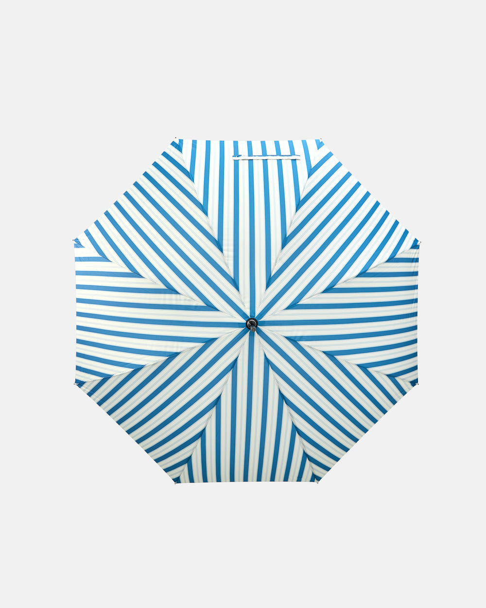 Garden Bed Umbrella - Blue Pinstripe