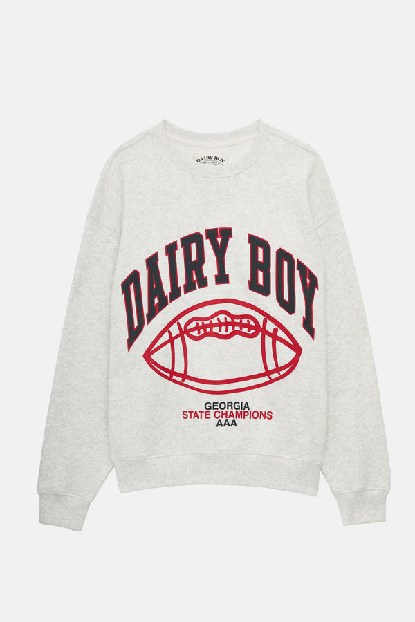 Study Break State Champs Crewneck - Barn Red