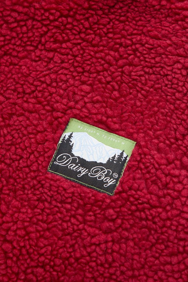 Green Mountain Fleece - Cranberry