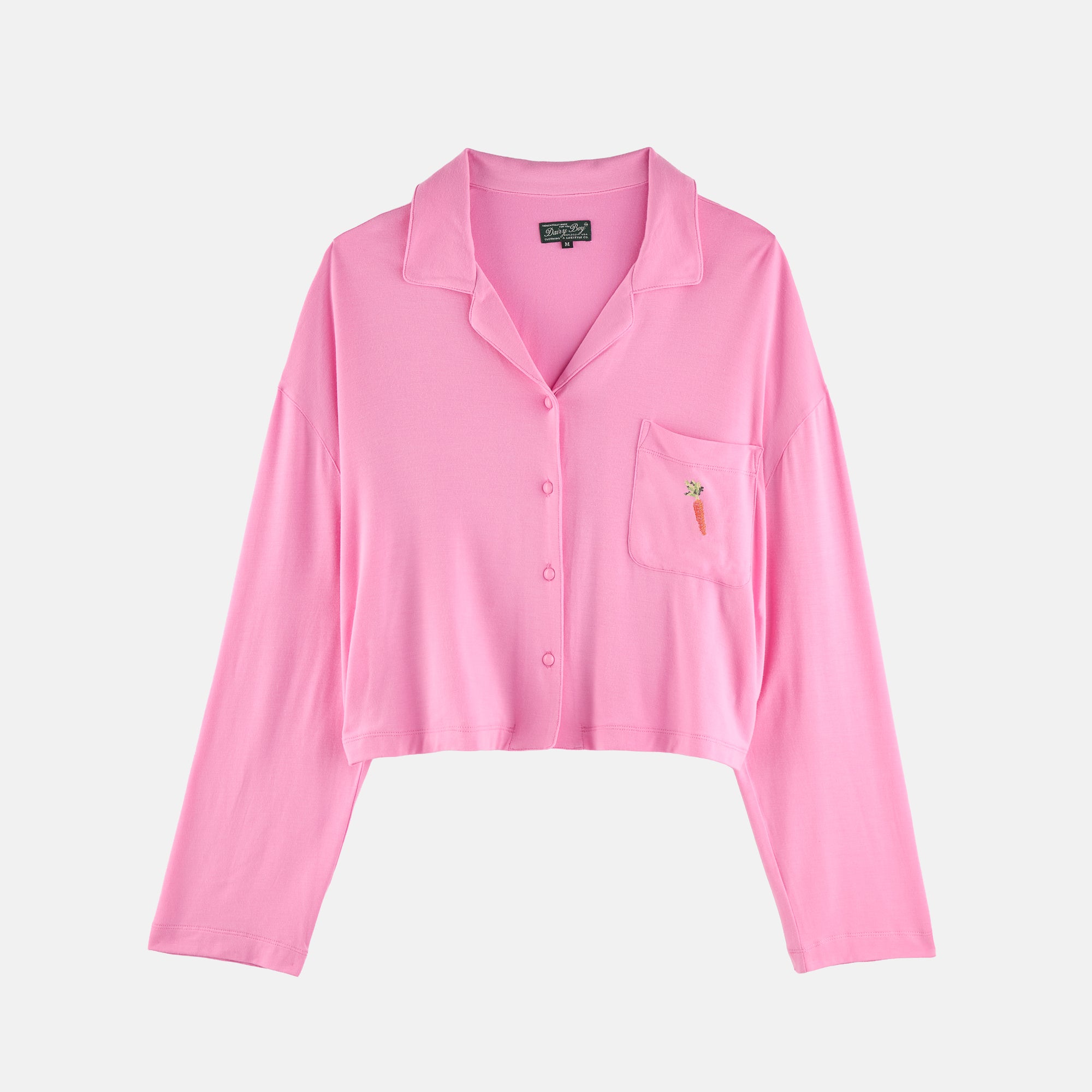 Garden Bed Sleep Set - Carrot in Taffy