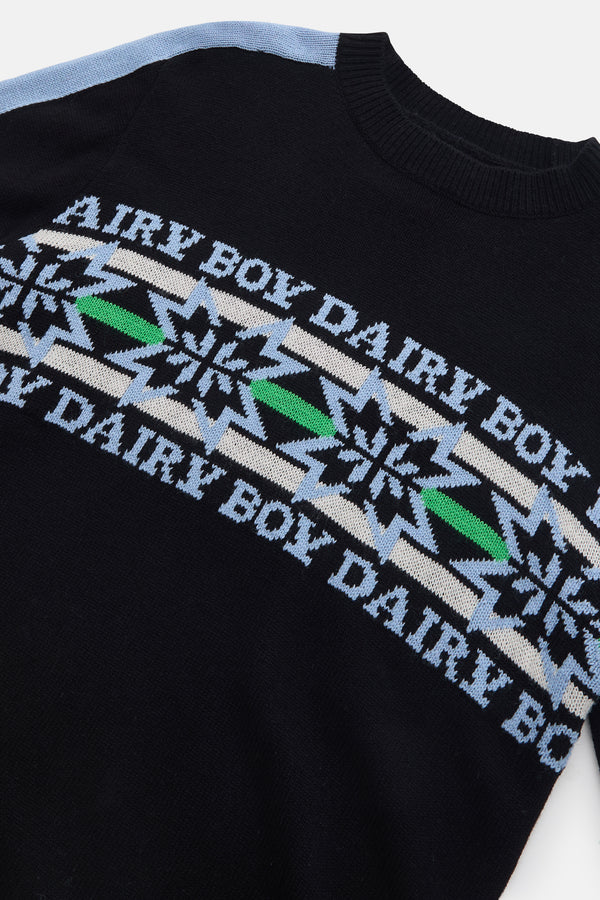 Ski Set Sweater - Black