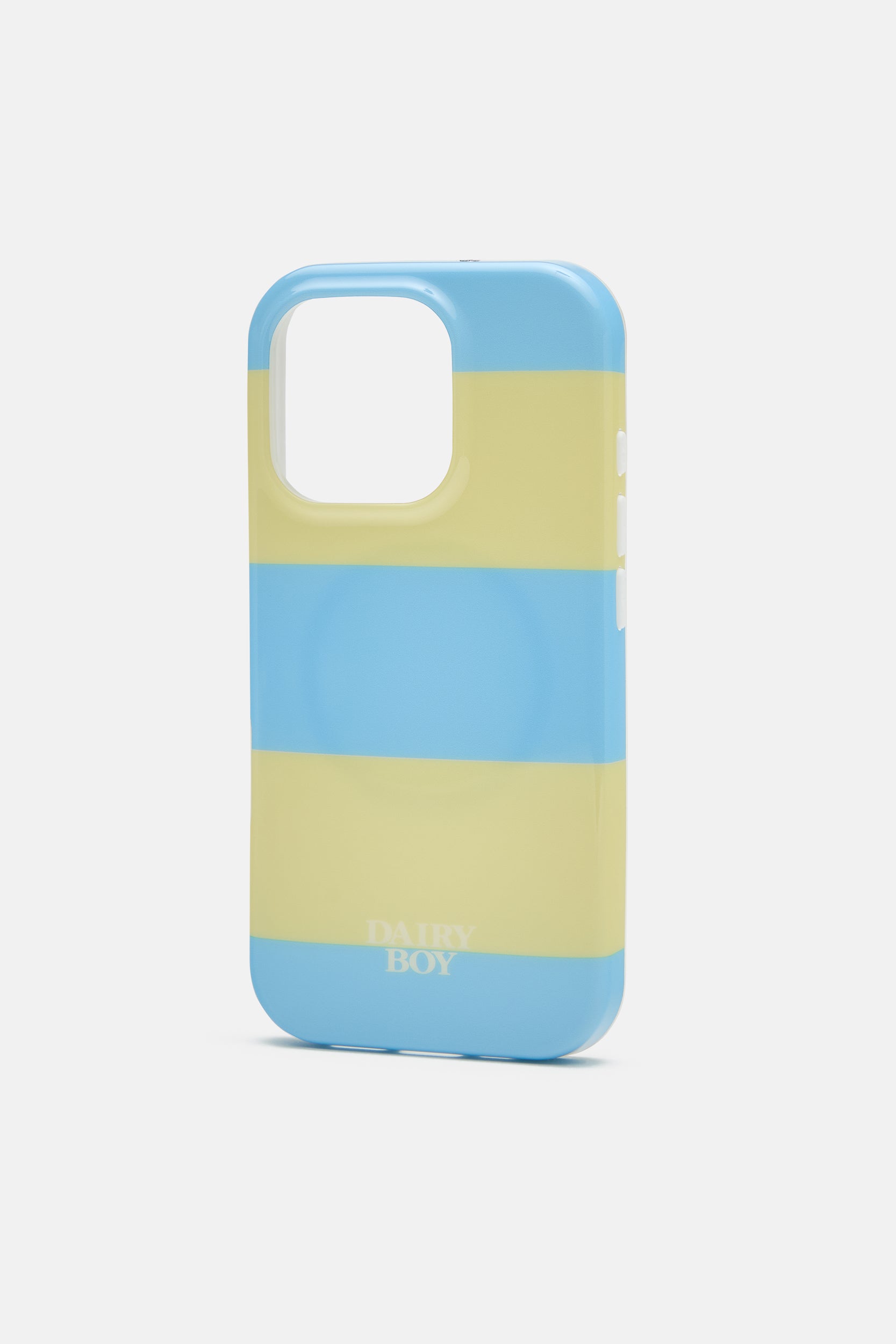- Cashmere Phone Case - Bluebird Stripe - Cashmere Phone Case - Bluebird Stripe