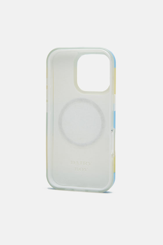 Cashmere Phone Case - Bluebird Stripe