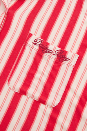 Holiday Sleep Set - Candy Cane Stripe