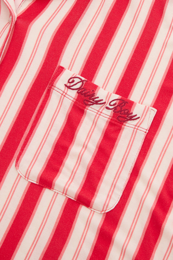 Holiday Sleep Set - Candy Cane Stripe
