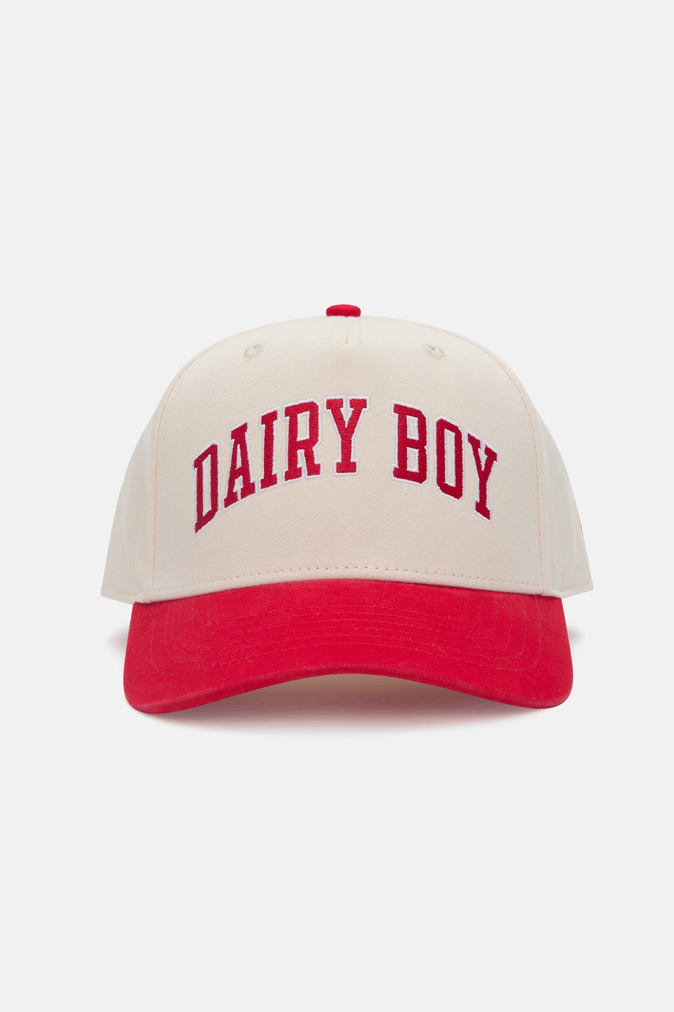 Study Break Varsity Trucker Hat - Barn Red