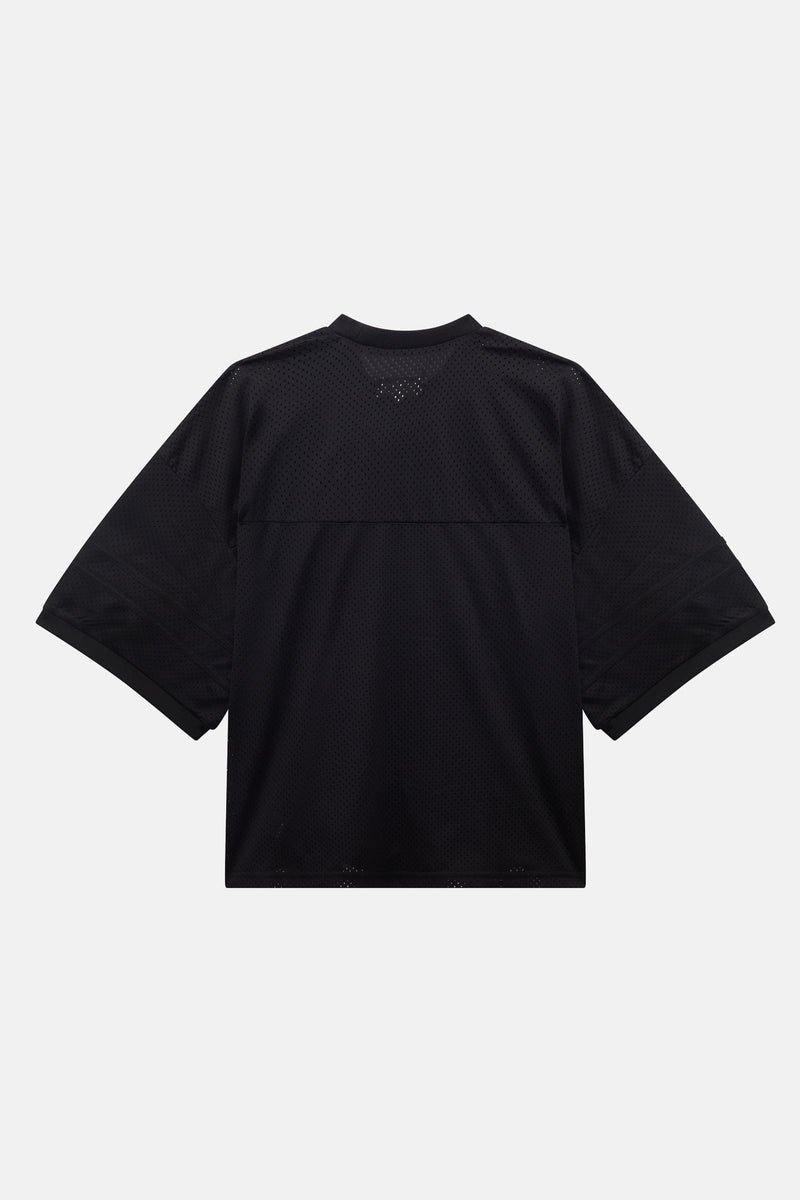 Study Break Varsity Jersey - Black/Champion Orange