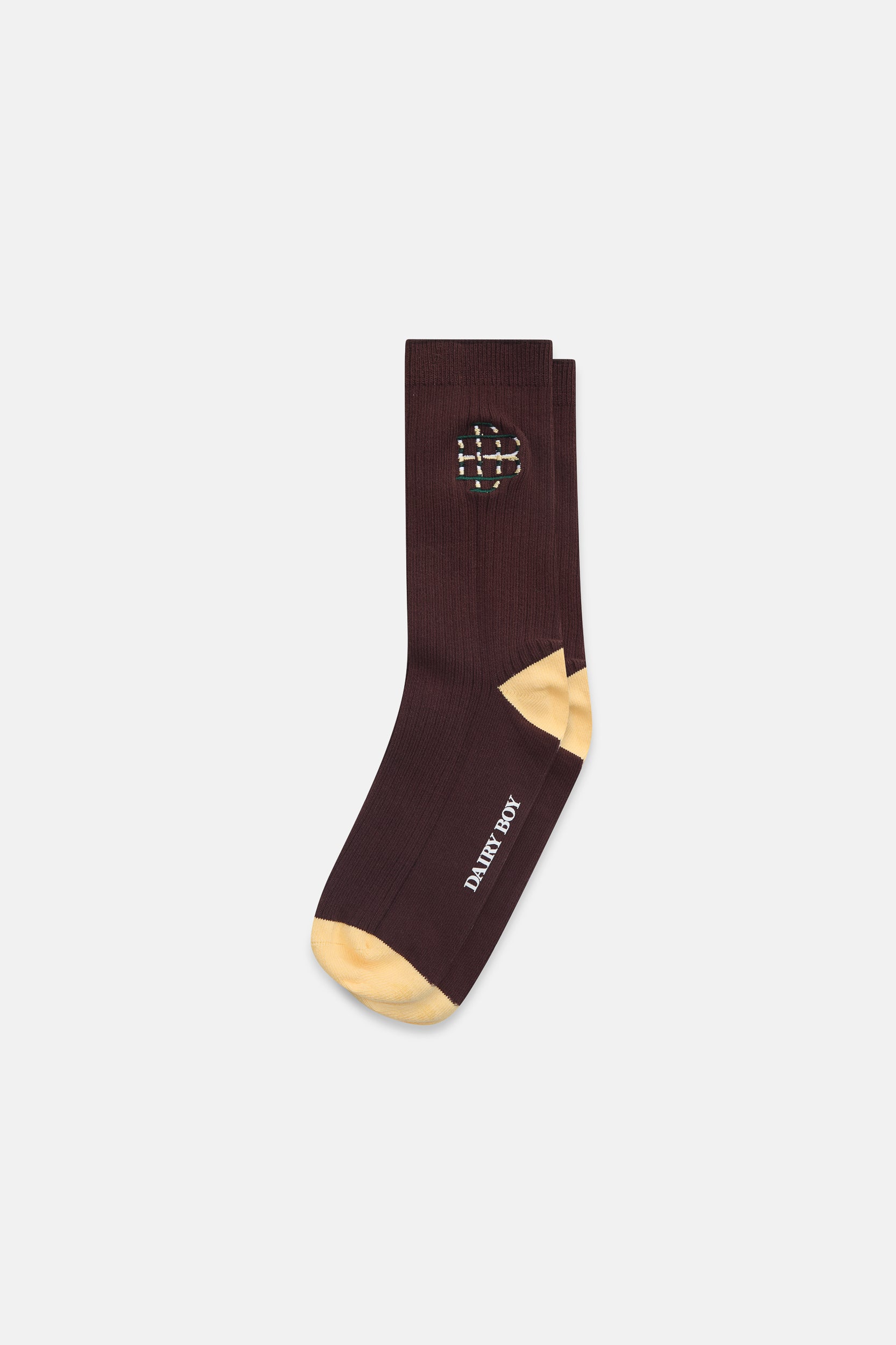 DB Logo Sock Set - Brown Multi