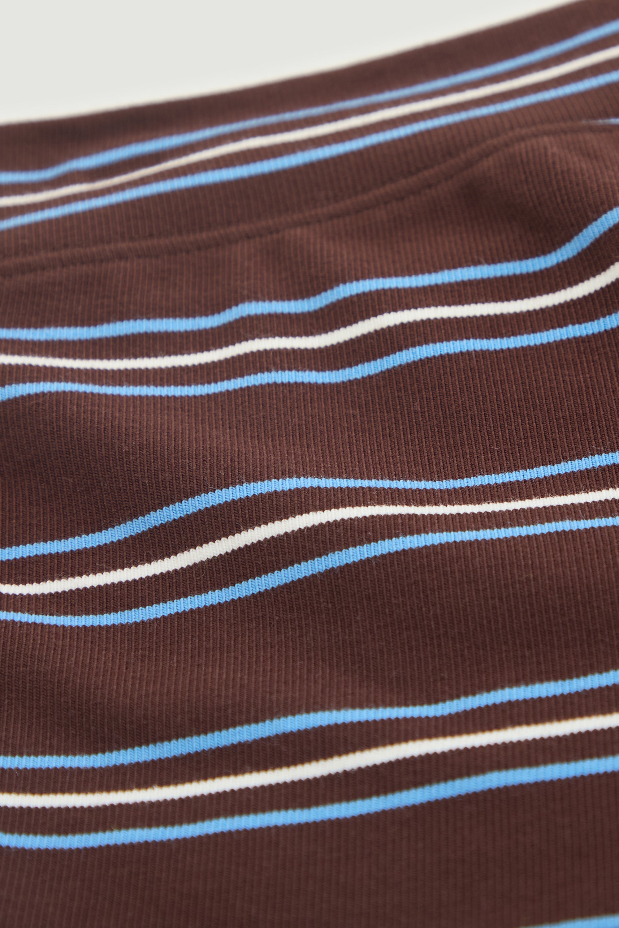 Cotton Mini Short - Hudson Stripe - Dairy Boy