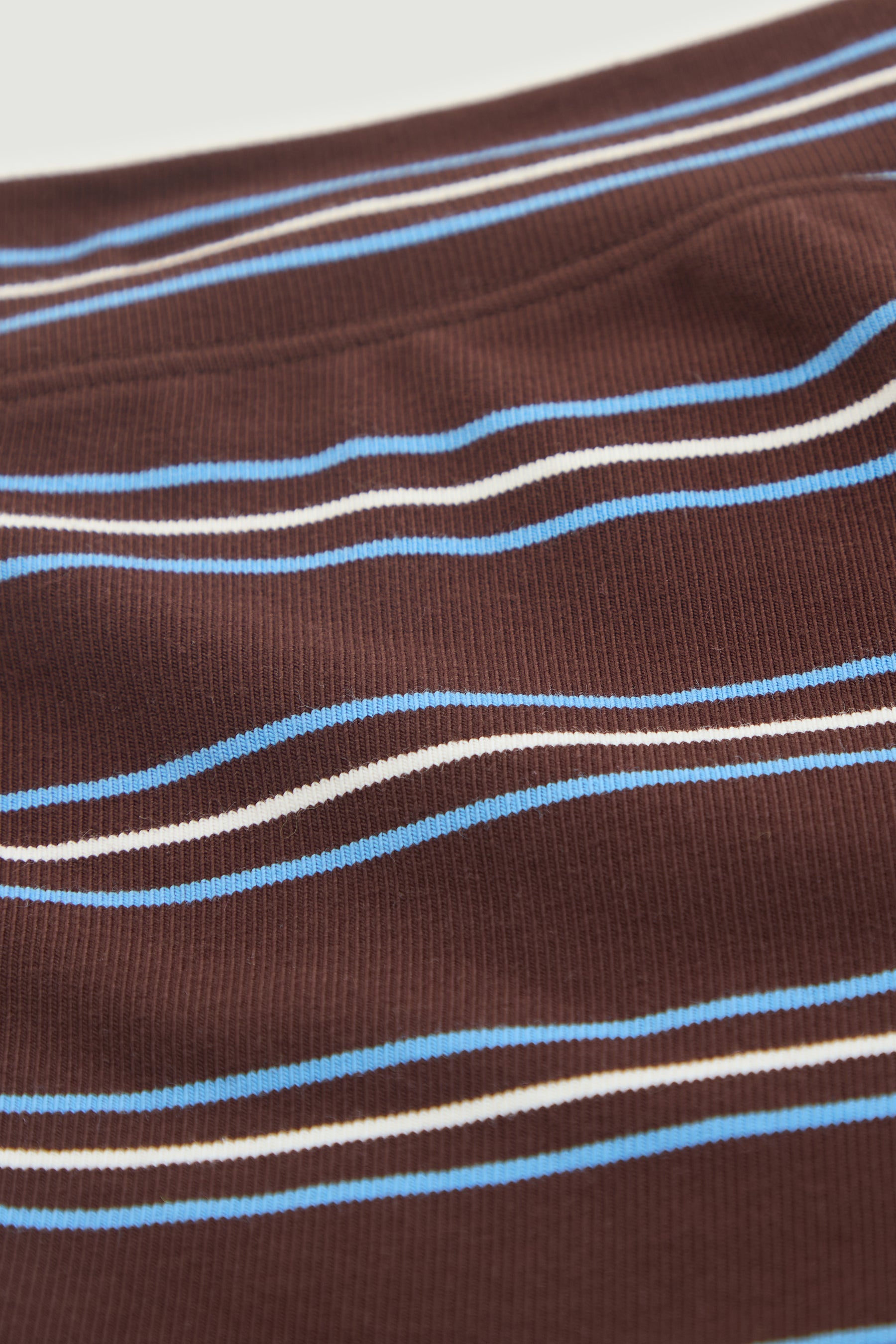 Cotton Mini Short - Hudson Stripe