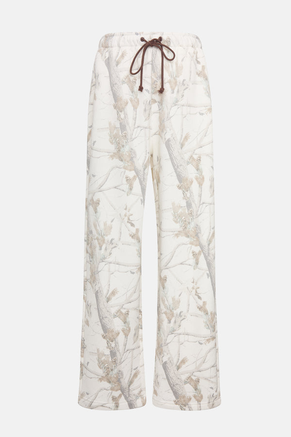Straight Leg Sweatpant - Woodland Camo
