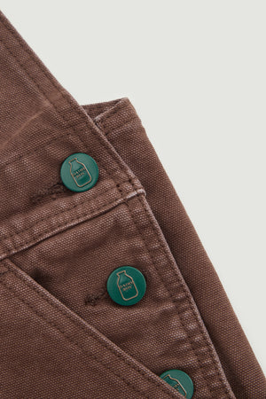 The Farm Overalls - Chestnut