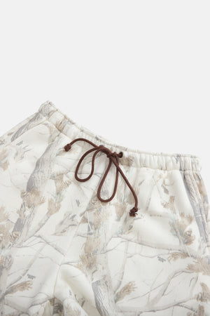 Straight Leg Sweatpant - Woodland Camo