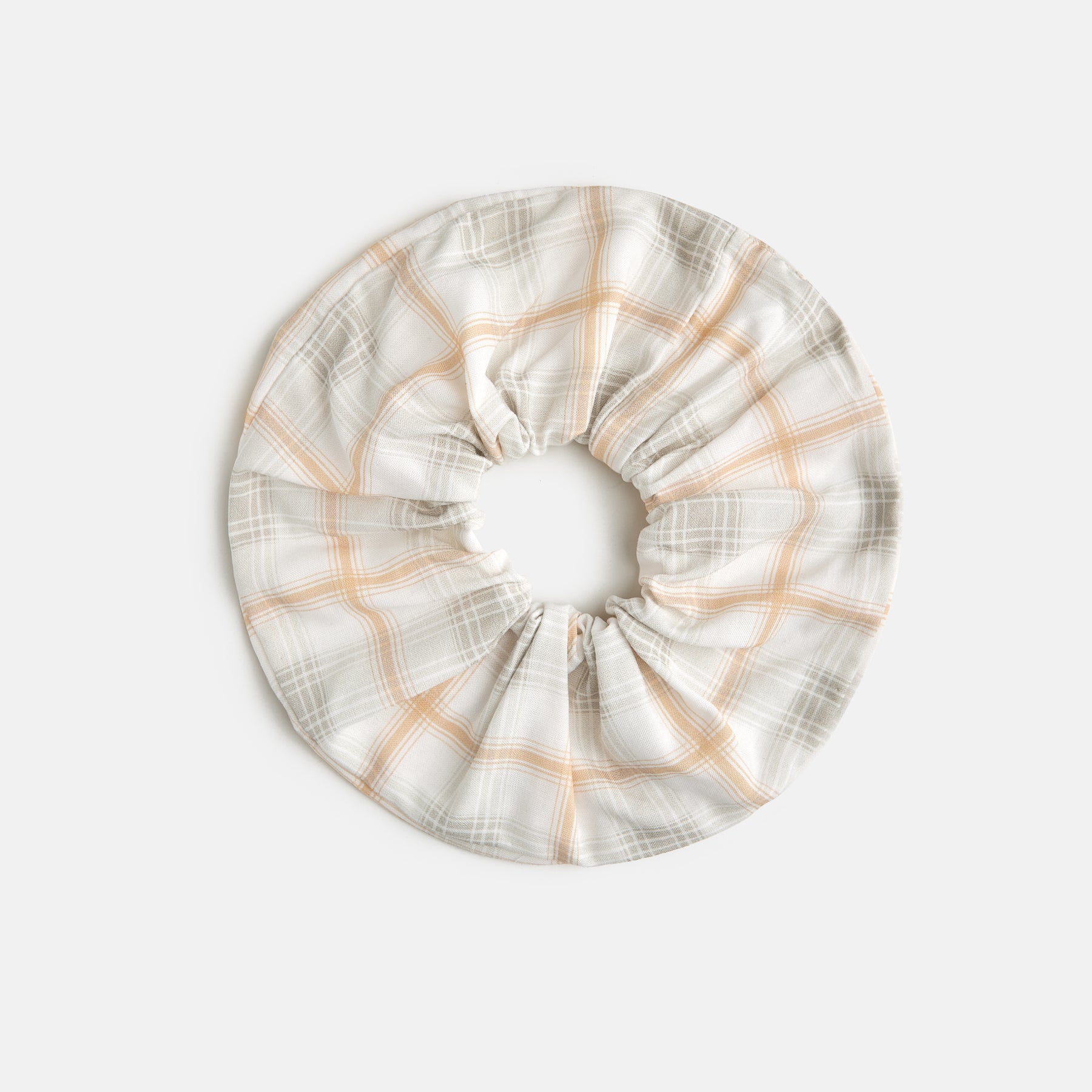 Garden Bed Scrunchie - Sailor Plaid