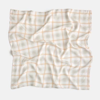 Garden Bed Head Scarf - Sailor Plaid