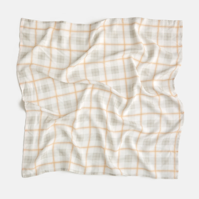 Garden Bed Head Scarf - Sailor Plaid
