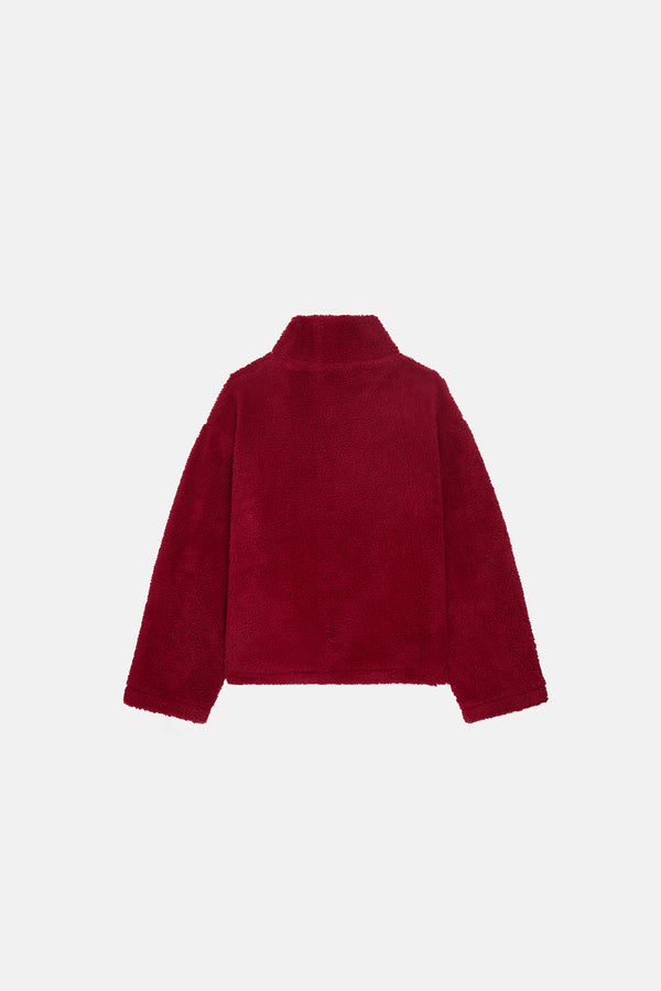 Green Mountain Fleece - Cranberry