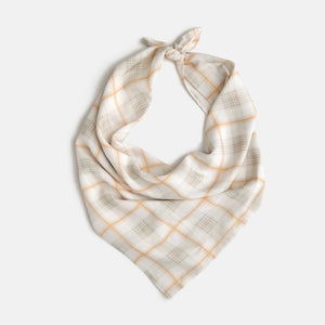 Garden Bed Head Scarf - Sailor Plaid