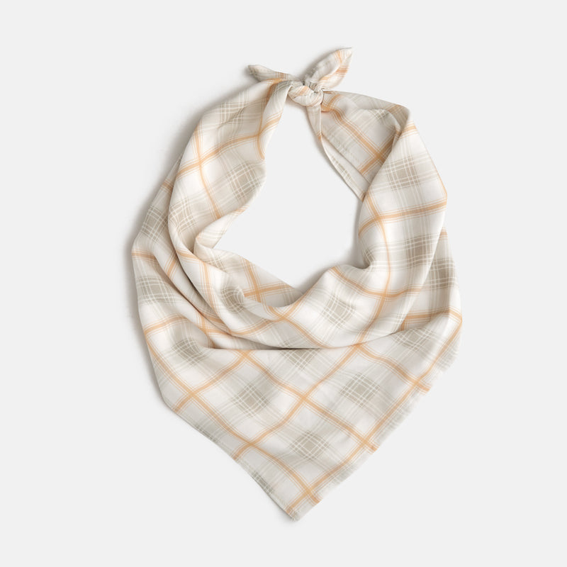 Garden Bed Head Scarf - Sailor Plaid