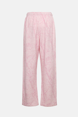 Straight Leg Sweatpant - Bubblegum Camo
