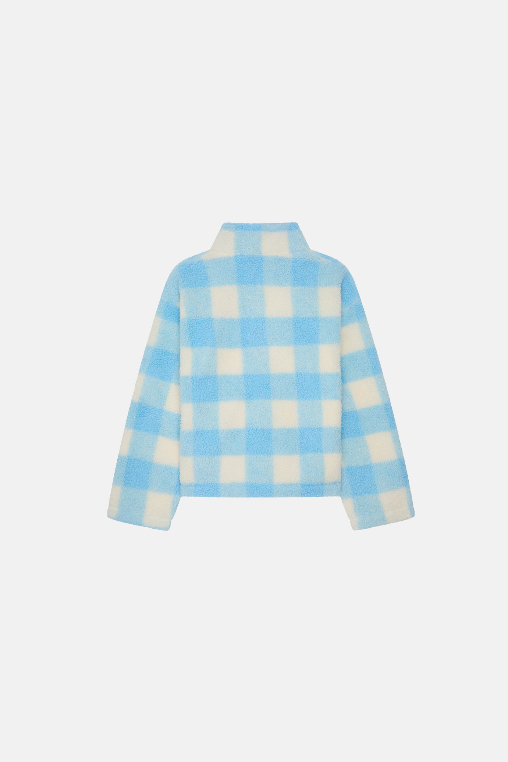 Green Mountain Fleece - Blue Buffalo Check