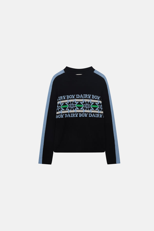 Ski Set Sweater - Black