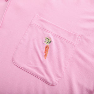Garden Bed Sleep Set - Carrot in Taffy