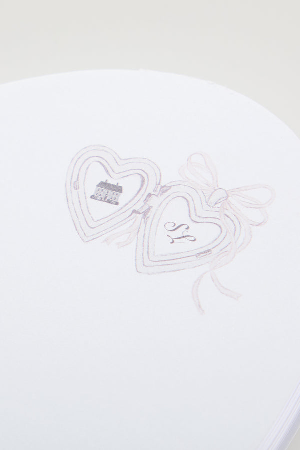American Charm x Sumner Lane Locket Notepad