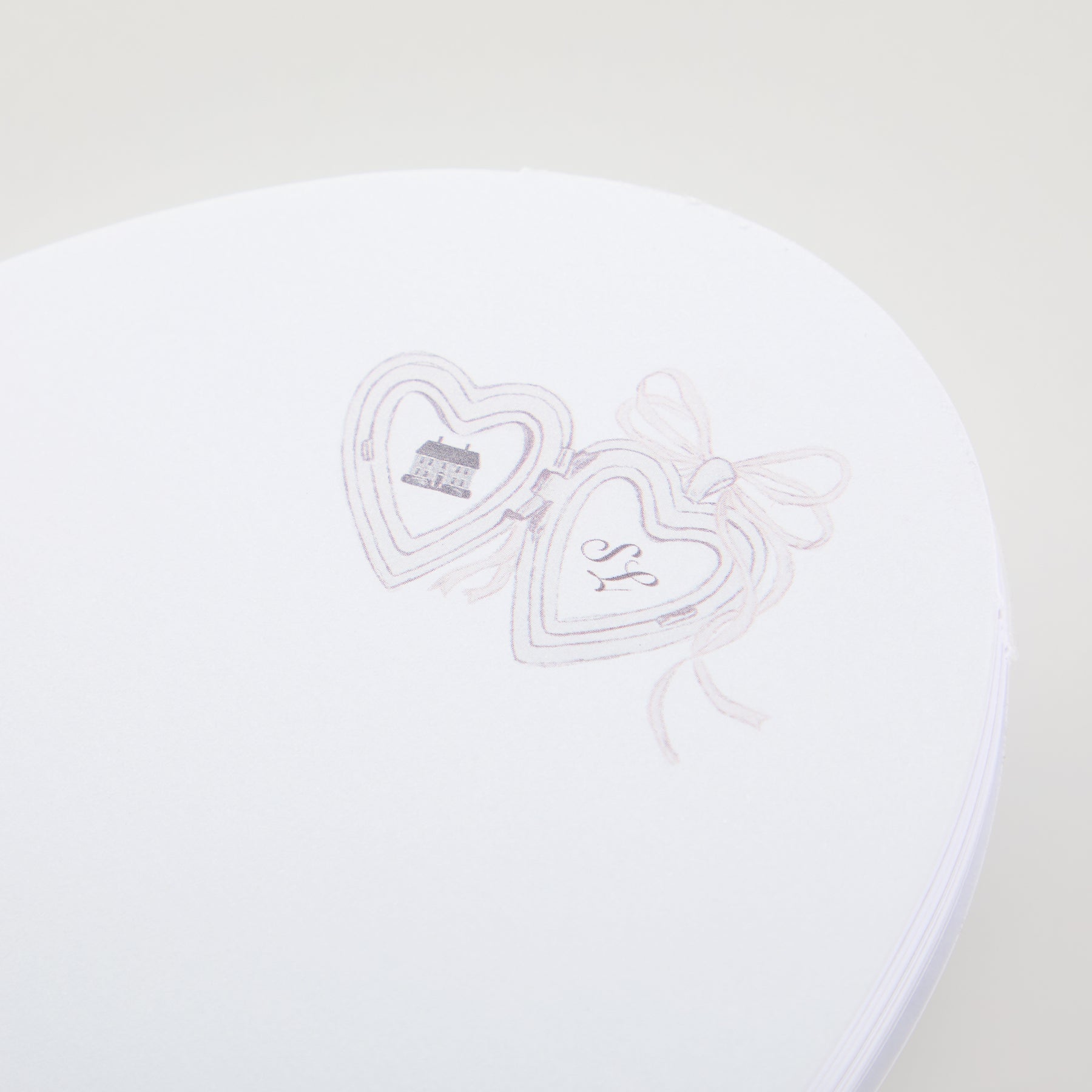 American Charm x Sumner Lane Locket Notepad