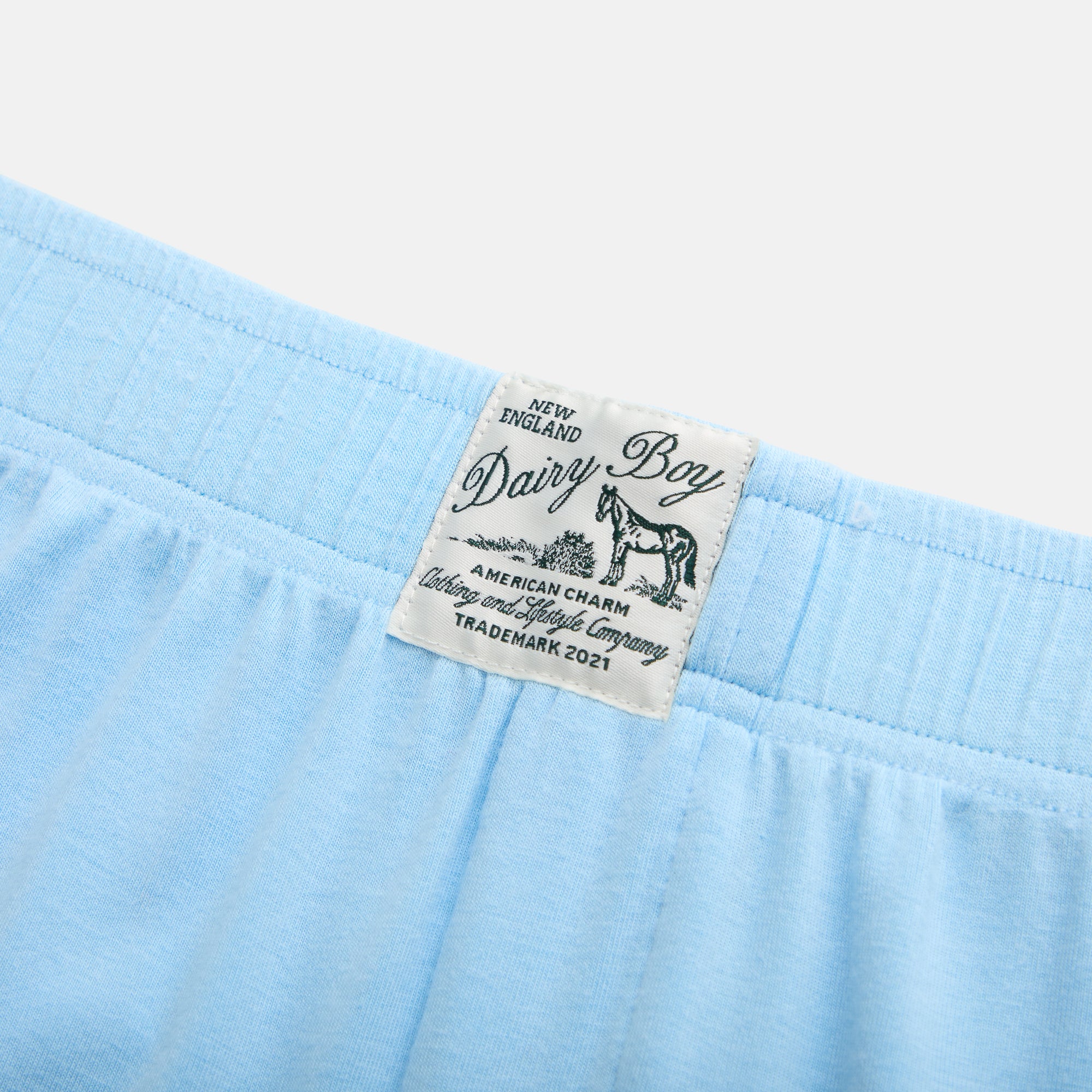 Garden Bed Sleep Set - Pumpkin in Cool Blue