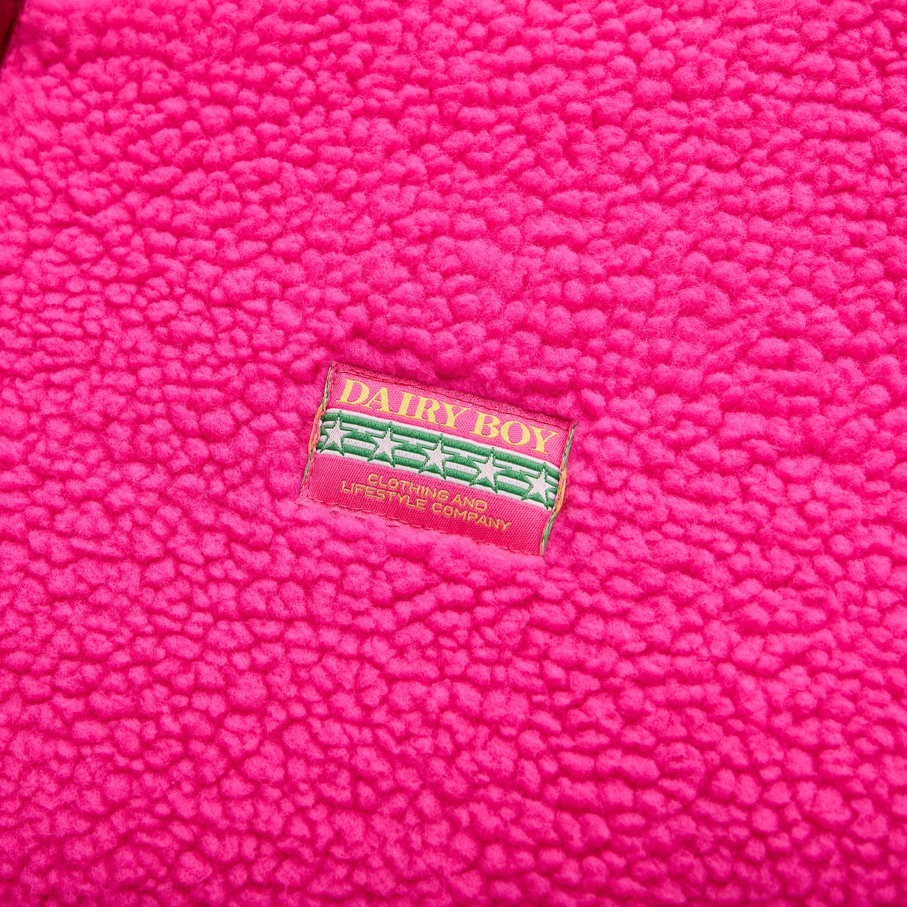 Green Mountain Fleece - Highlighter Pink