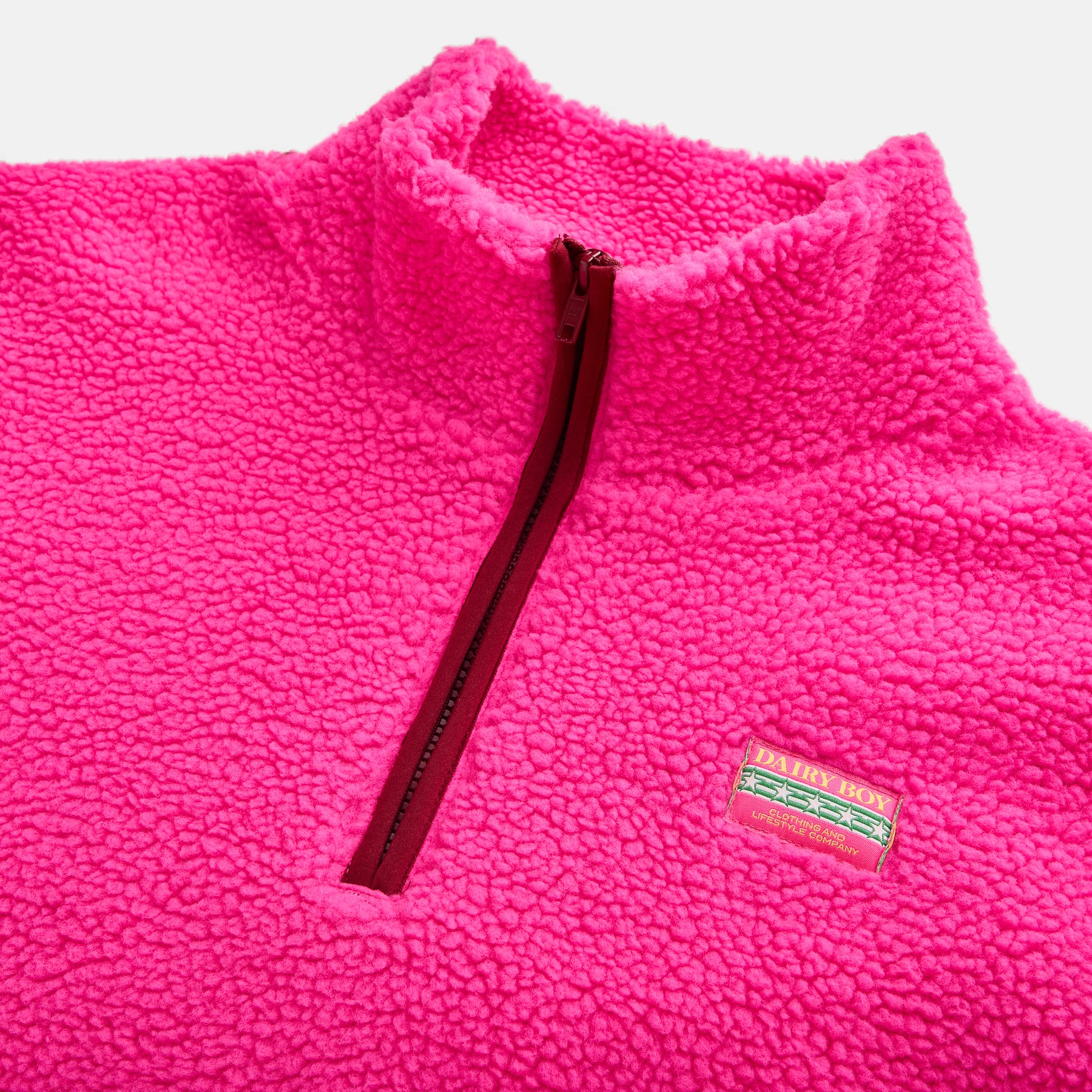 Green Mountain Fleece - Highlighter Pink