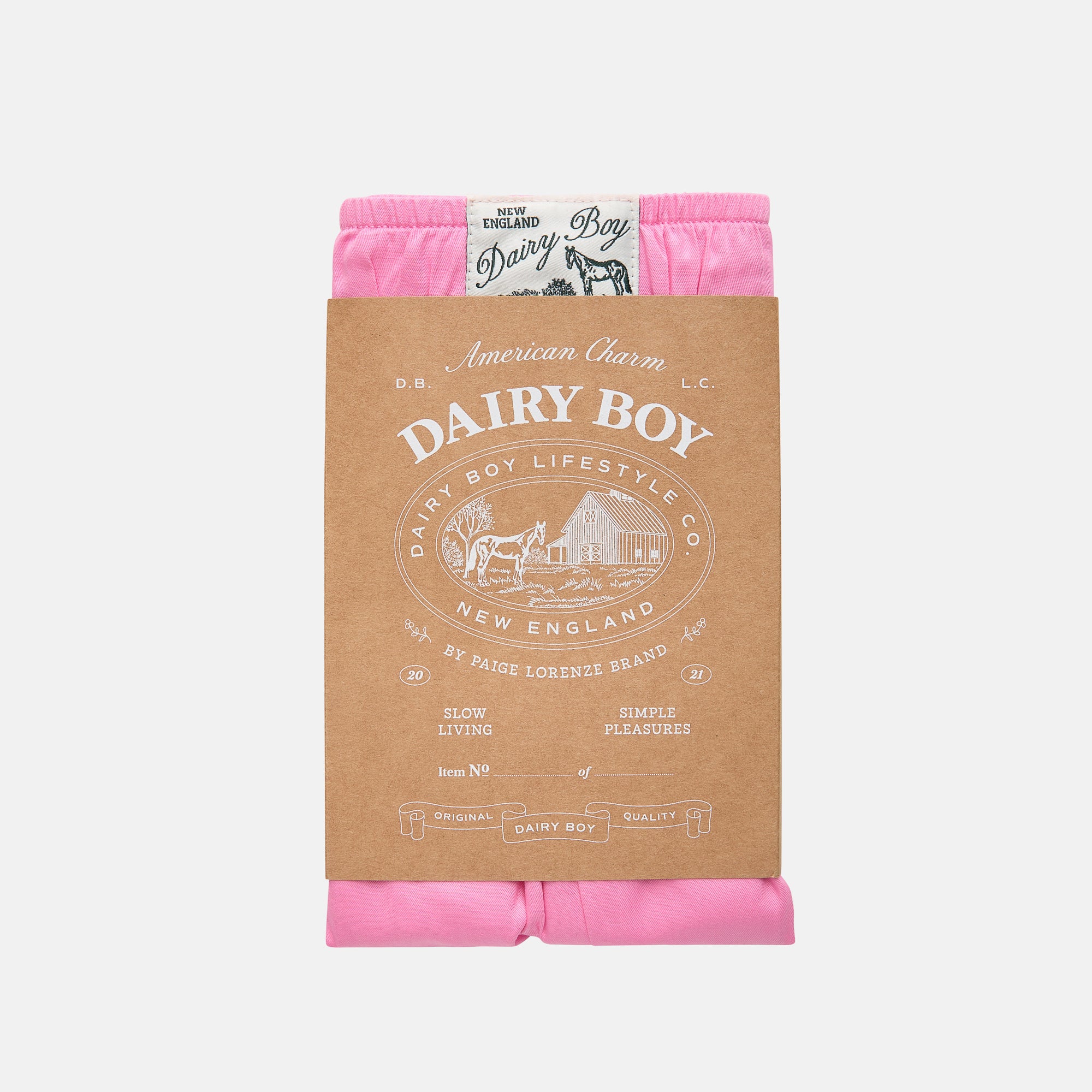 Garden Bed Boxer Shorts - Taffy
