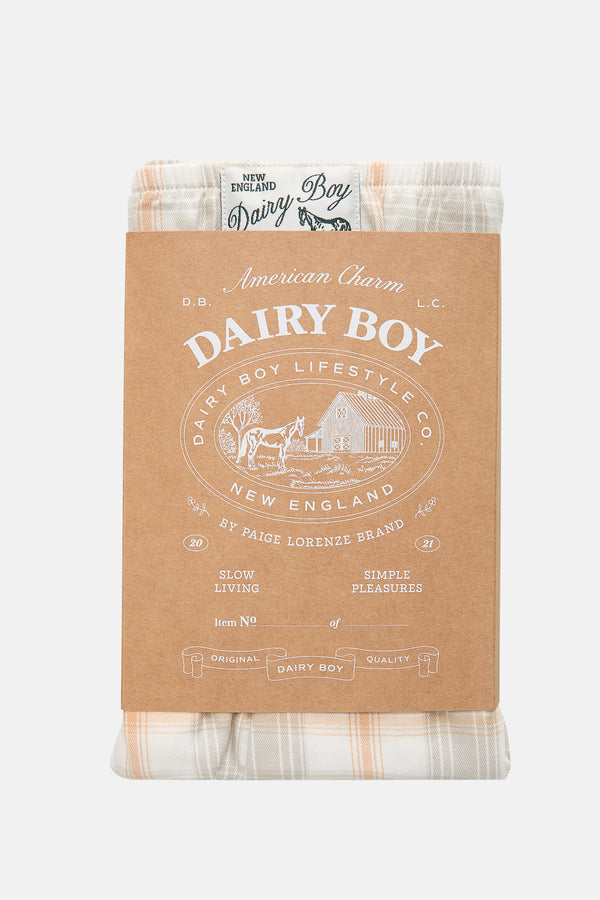 Garden Bed Boxer Shorts - Sailor Plaid