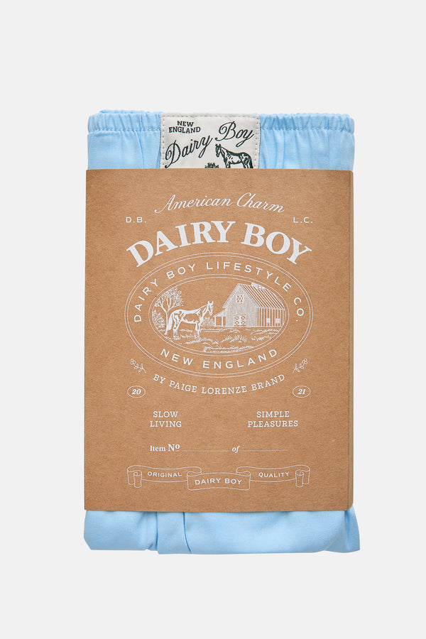 Garden Bed Boxer Shorts - Cool Blue