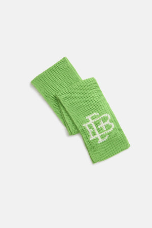 Winter Scarf - Lime Green