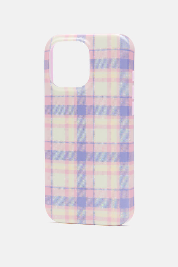 Garden Bed Phone Case - Country Check