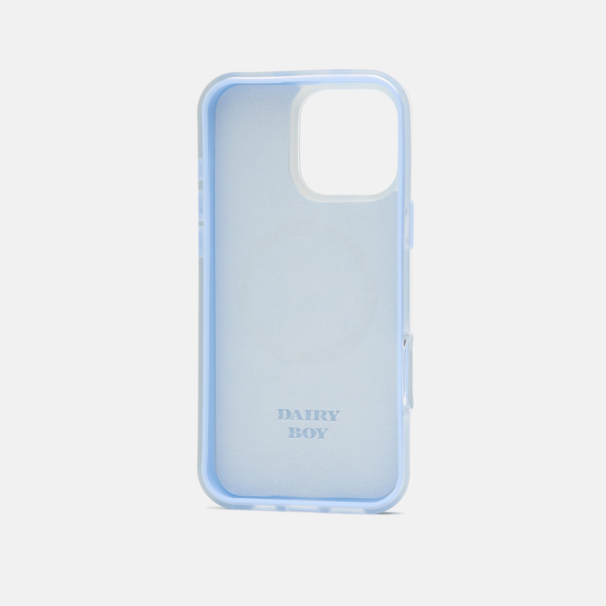 Garden Bed Phone Case - Blue Pinstripe